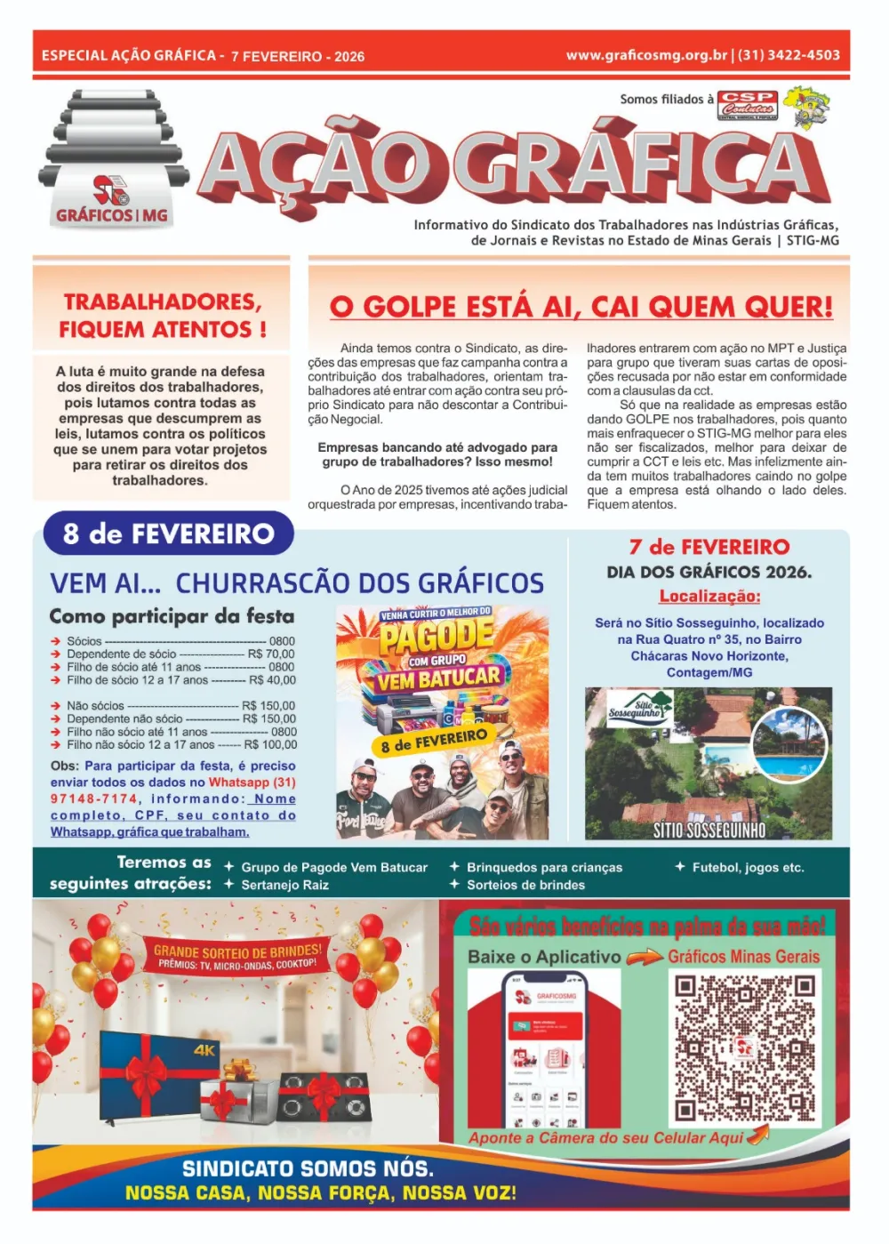 ESPECIAL DIA DOS GRÁFICOS
