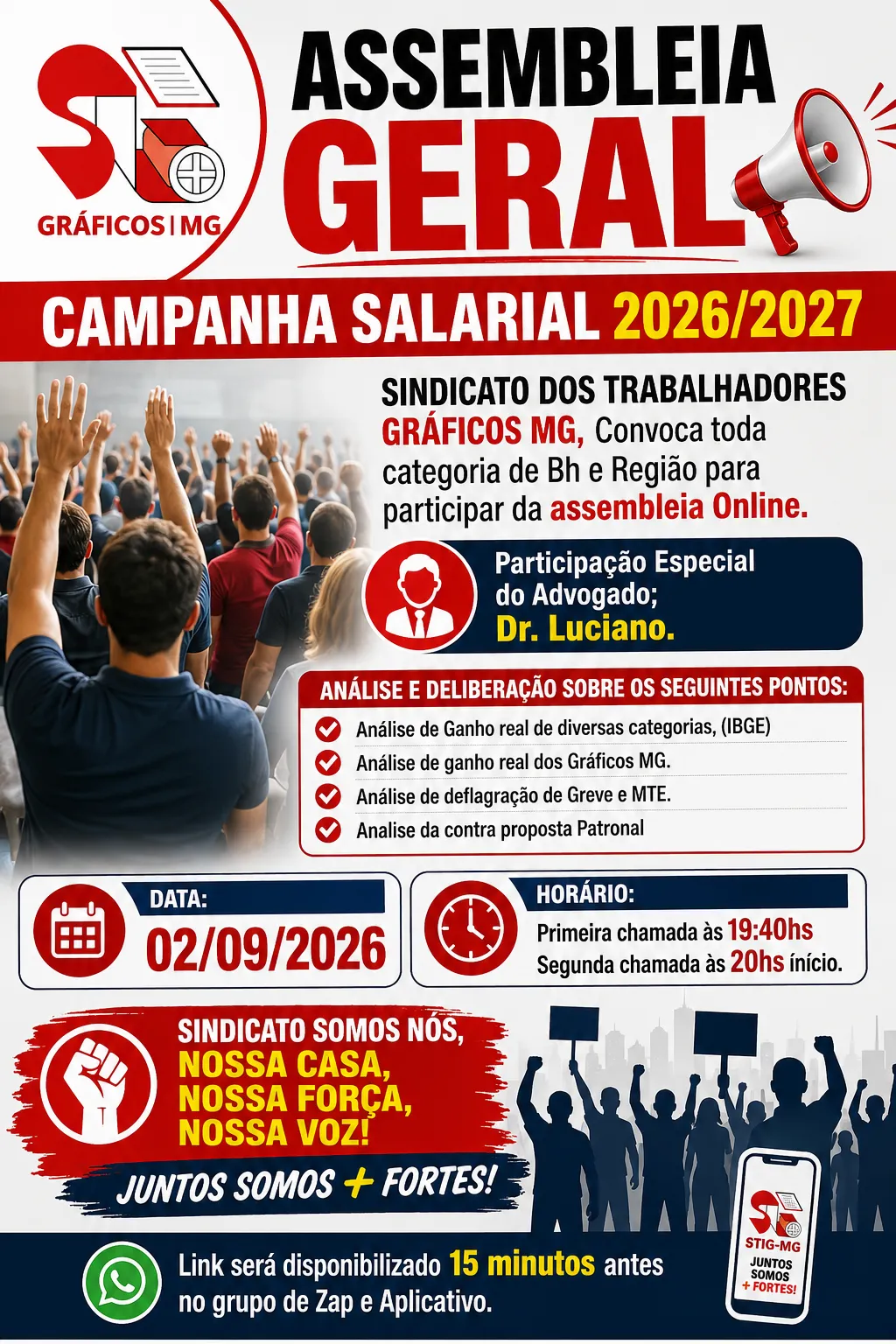 CAMPANHA SALARIAL BH E REGIÃO 2026